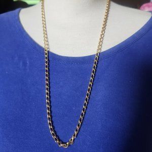 30" Gold Tone Chain Necklace Simple Style Artisan NWT Tony Alexander Jewelry